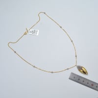 عقد ايطالي ذهب 18 - صورة 2