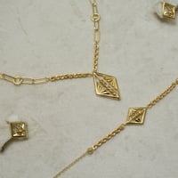 طقم ايطالي ذهب 18 - صورة 3