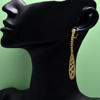 حلق ذهب 18 - صورة 1