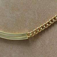 عقد جنزير ذهب 18 - صورة 2