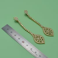 حلق ذهب 18 - صورة 3