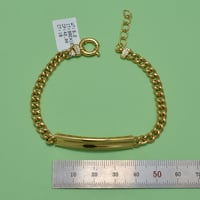 سوار جنزير ذهب 18 - صورة 3