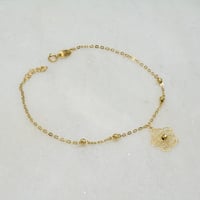 سوار فرفشه ذهب 18 - صورة 1