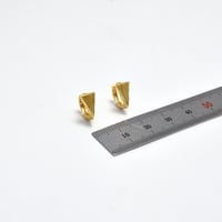 حلق ذهب 18 - صورة 2