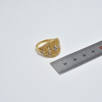 خاتم نابولي ذهب 18 - صورة 2