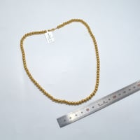 عقد ببلز ذهب 18 - صورة 2