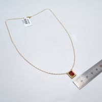 عقد إيطالي ذهب 18 - صورة 2