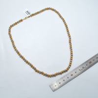 عقد ببلز ذهب 18 - صورة 2