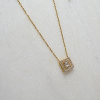 عقد ايطالي ذهب 18 - صورة 1