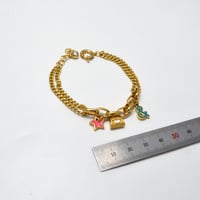 سوار ماجك فاشن ذهب 18 - صورة 2