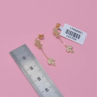حلق اليس ذهب 18 - صورة 2