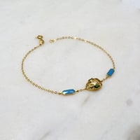 سوار سنيك ذهب 18 - صورة 1