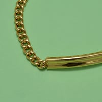 سوار جنزير ذهب 18 - صورة 2