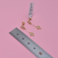 حلق اليس ذهب 18 - صورة 2