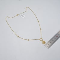 عقد ايطالي ذهب 18 - صورة 2