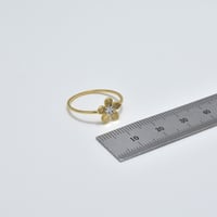 خاتم نابولي ذهب 18 - صورة 2