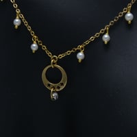 عقد فرفشه ذهب 18 - صورة 2