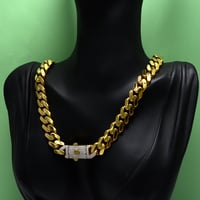 عقد جنزير ذهب 18 - صورة 1
