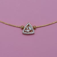 طوق اورو ذهب 18 - صورة 1