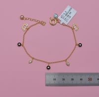 سوار فرفشة ذهب 18 - صورة 3
