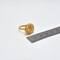 خاتم المنثوره ذهب 21 - صورة 2