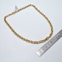 عقد جنزير ذهب 18 - صورة 2