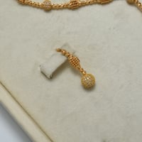 طقم لازوردي ذهب 21 - صورة 4