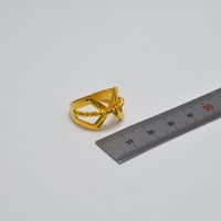 خاتم ايطالي ذهب 21 - صورة 2