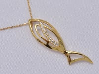 عقد ذهب 18 - صورة 1