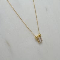 عقد ايطالي ذهب 18 - صورة 1