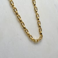 عقد جنزير ذهب 18 - صورة 1