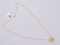 عقد وزه ذهب 18 - صورة 2