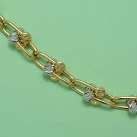 عقد ذهب 18 - صورة 3