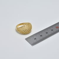 خاتم نابولي ذهب 18 - صورة 2