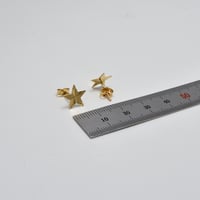 حلق ايطالي ذهب 18 - صورة 2