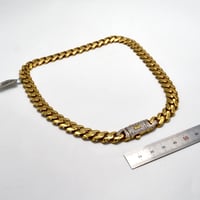 عقد جنزير ذهب 18 - صورة 2