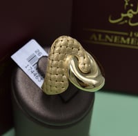 خاتم ايطالي ذهب 18 - صورة 1
