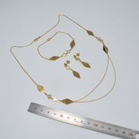 طقم ايطالي ذهب 18 - صورة 5
