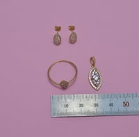 نص طقم مايكرو ذهب 18 - صورة 2