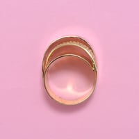 خاتم ايطالي ذهب 18 - صورة 4