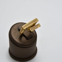 خاتم ايطالي ذهب 18 - صورة 1