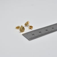 حلق ايطالي ذهب 18 - صورة 2