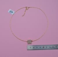 طوق اورو ذهب 18 - صورة 2