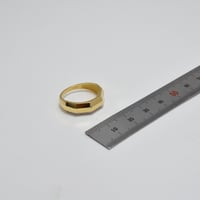 خاتم ايطالي ذهب 18 - صورة 2
