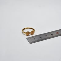 خاتم ايطالي ذهب 18 - صورة 2