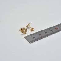 حلق ايطالي ذهب 18 - صورة 2