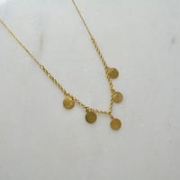 عقد ايطالي ذهب 18 - صورة 1