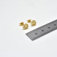 حلق ذهب 18 - صورة 2