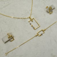  طقم ايطالي ذهب 18 - صورة 3