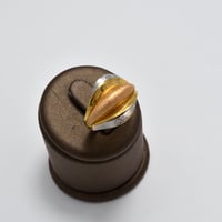خاتم ايطالي ذهب 18 - صورة 1
